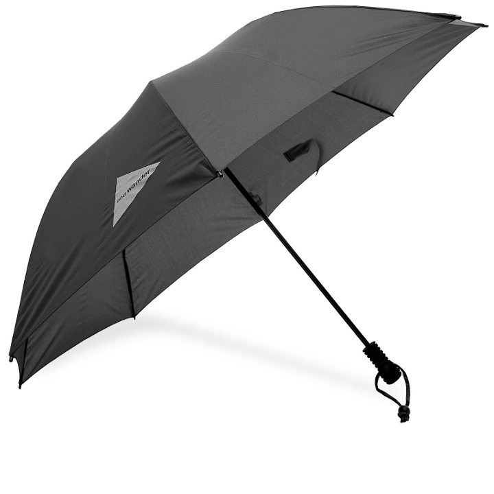 Photo: And Wander Men's x EuroSCHIRM Umbrella in Black