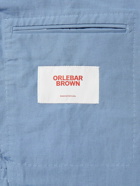 Orlebar Brown - Garret Unstructured Linen and Cotton-Blend Suit Jacket - Blue