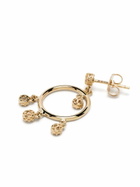 Jacquie Aiche 14K Yellow Gold Sophia Shaker Diamond Hoop Earrings