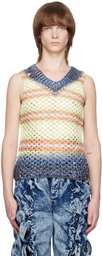 PONDER.ER Multicolor V-Neck Vest
