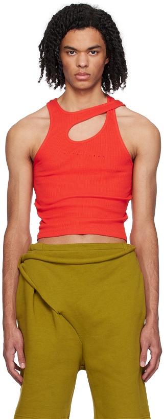 Photo: Ottolinger Red Cutout Tank Top