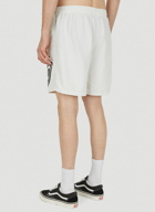 Curly S Water Shorts in White
