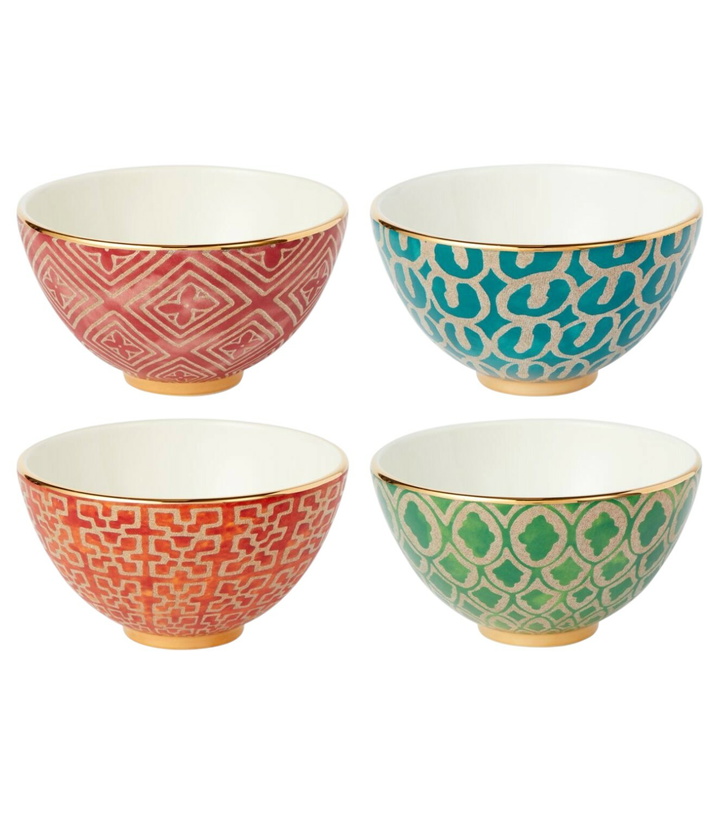 Photo: L'Objet Fortuny set of 4 earthenware cereal bowls
