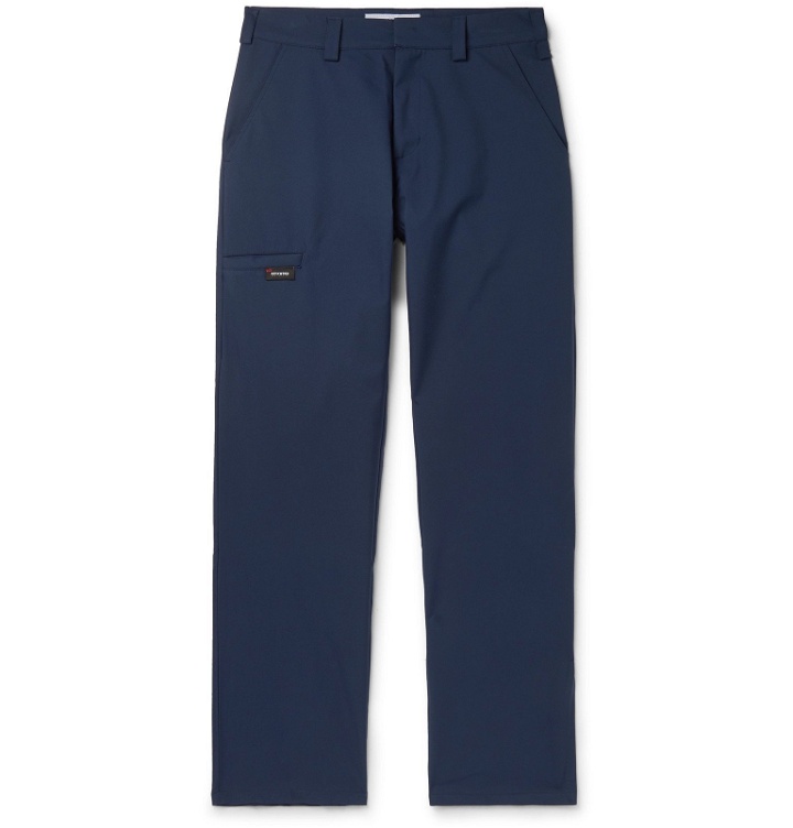 Photo: AFFIX - Grey Shell Trousers - Blue