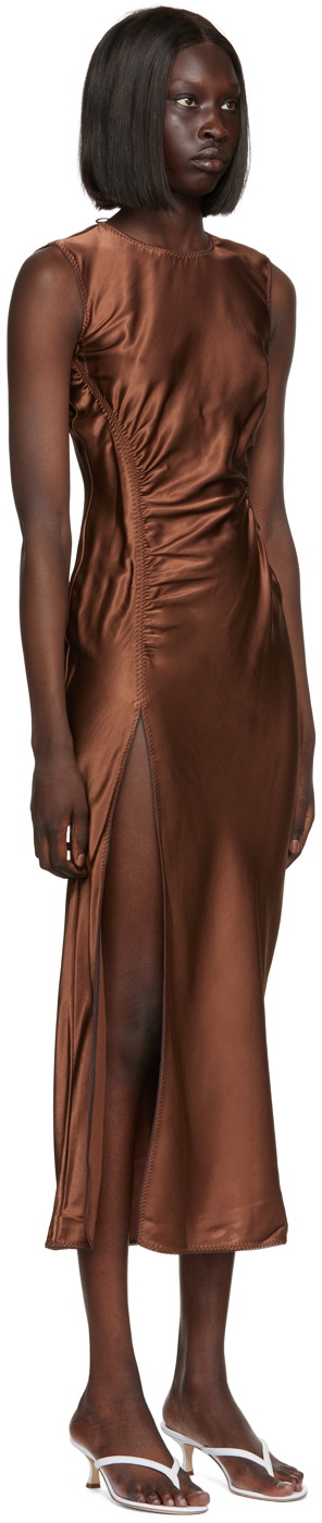 Anna October Brown Shu Maxi Dress