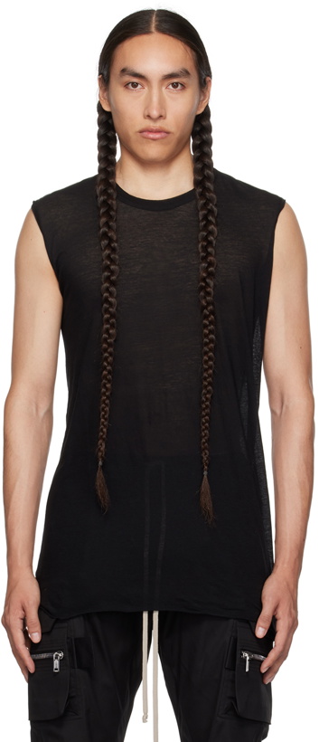 Photo: Rick Owens Black Basic T-Shirt