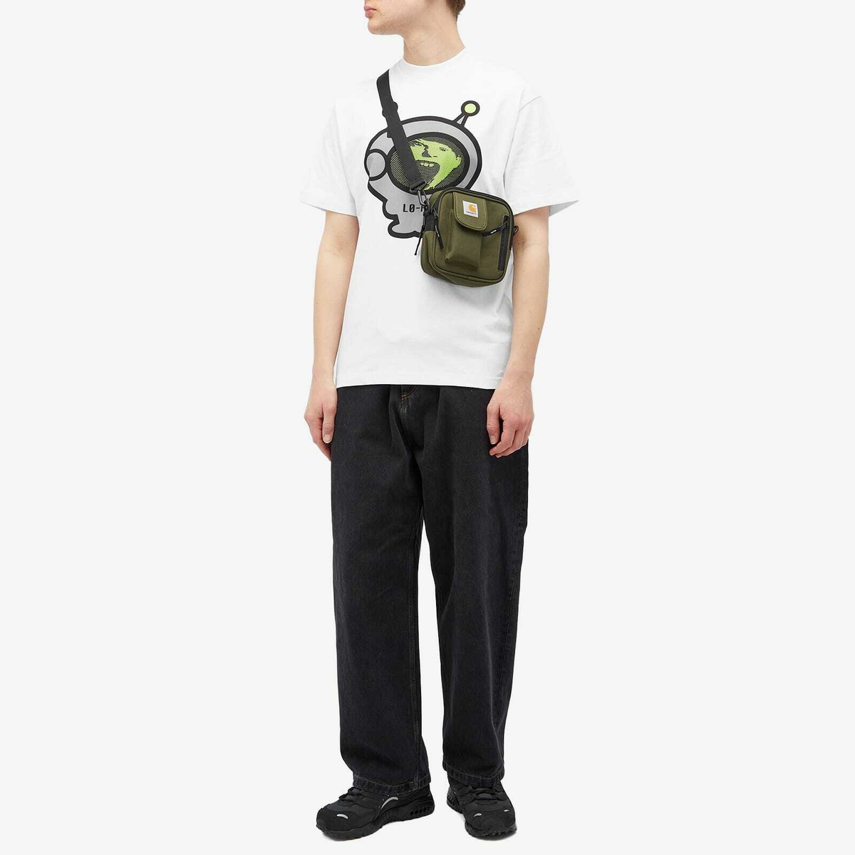 Lo-Fi Men's Rage T-Shirt in White