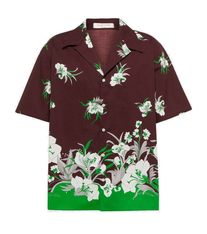 Photo: Valentino Street Flowers cotton shirt