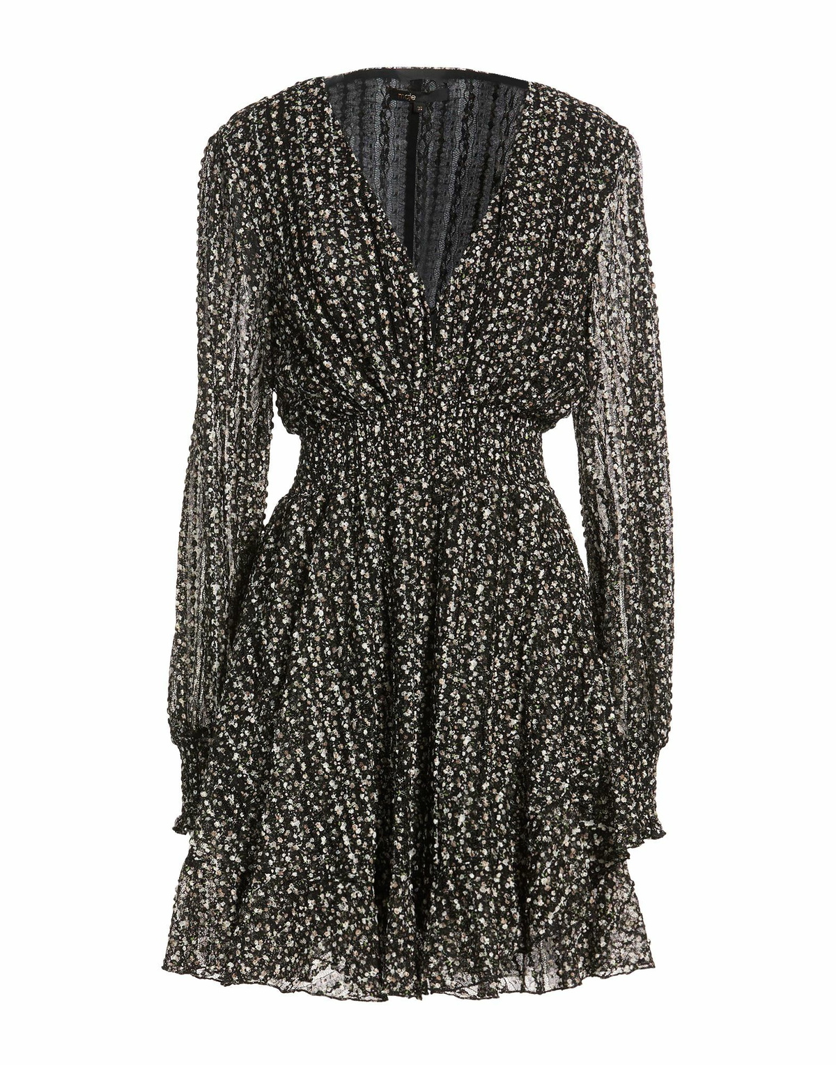 Maje Womens Mini dress in Black