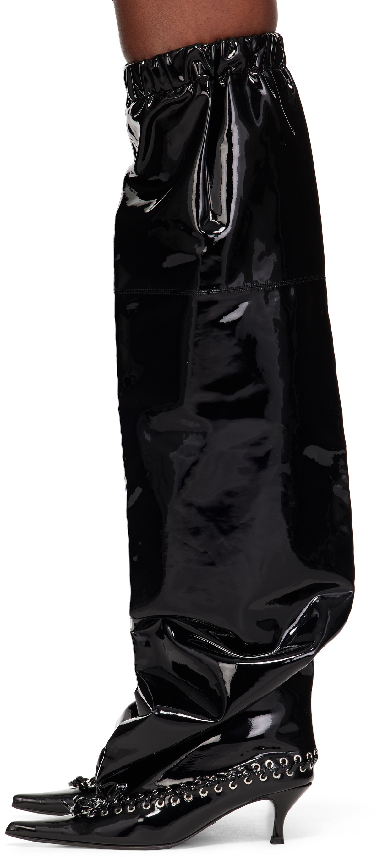 ALL-IN Black Level Thigh Soft Tall Boots