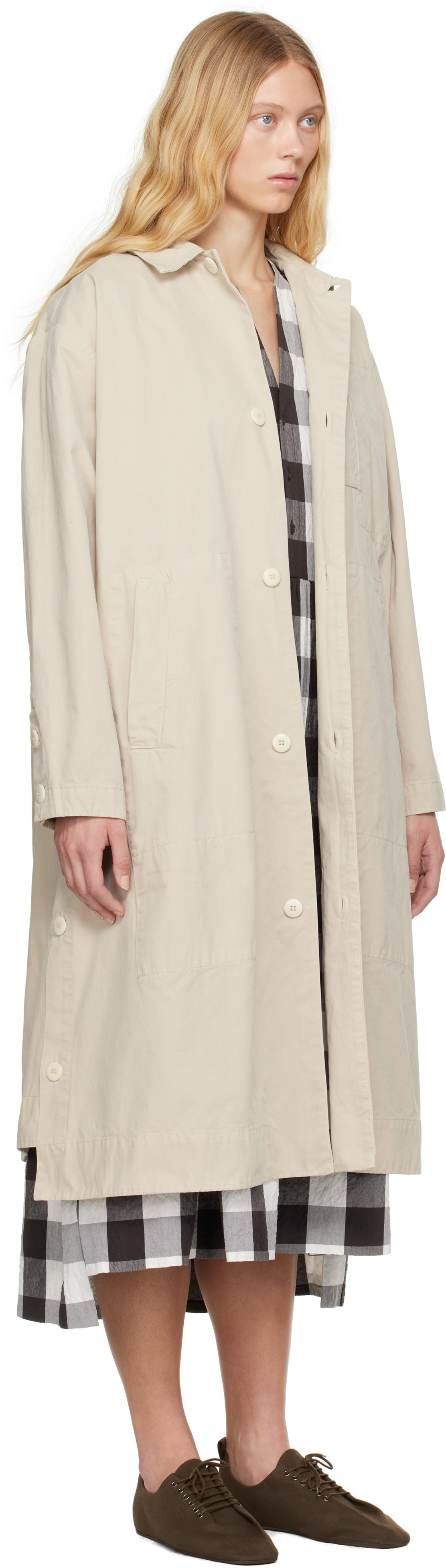 Toogood Beige 'The Messenger' Coat