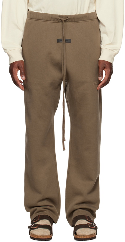Photo: Essentials Brown Relaxed Lounge Pants