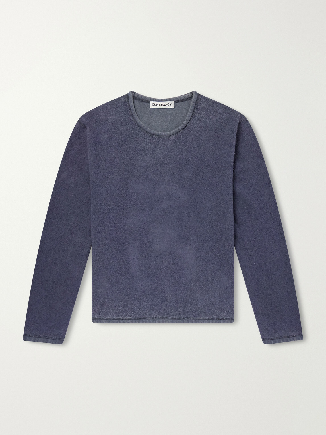 Our Legacy - Double Lock Brushed Cotton-Jersey Sweatshirt - Purple
