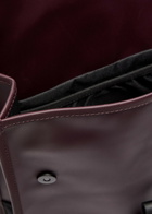 Rains Mini Rubberised Backpack - Burgundy - One Size
