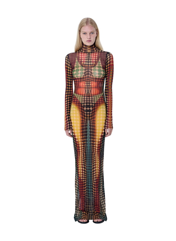 Photo: Jean Paul Gaultier Re-Edition Long Dress High Neck