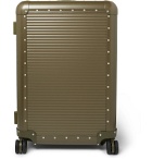 Fabbrica Pelletterie Milano - Nick Wooster Bank Spinner 68cm Aluminium Suitcase - Green