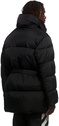 Off-White Black Tuck Detail Puffer Jacket