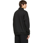 Reebok Classics Black Double Knit Quarter-Zip Pullover