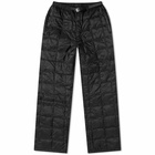 Gramicci x Taion Down Pant in Black