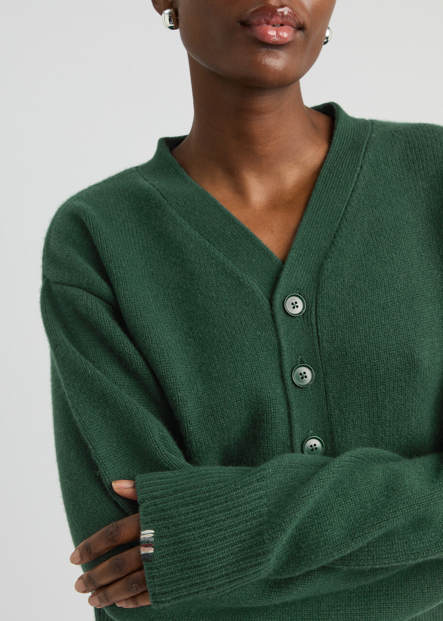EXTREME CASHMERE / N°309 CLOVER - Felt Extreme Cashmere N°309 Clover cashmere-blend cardigan