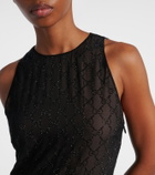 Gucci GG embellished silk gown