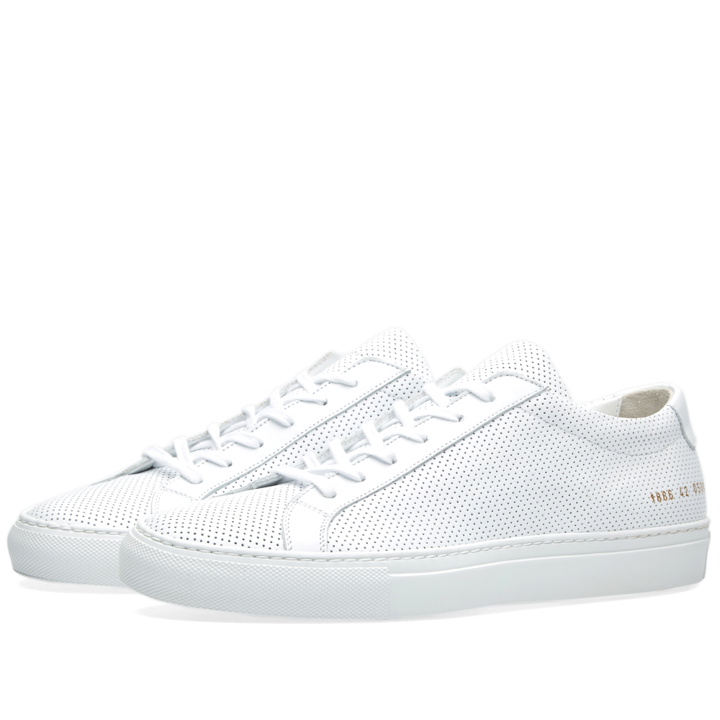 Photo: Common Projects Achilles Low Perforated