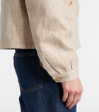 Blazé Milano Gliss linen, cotton, and silk-blend jacket