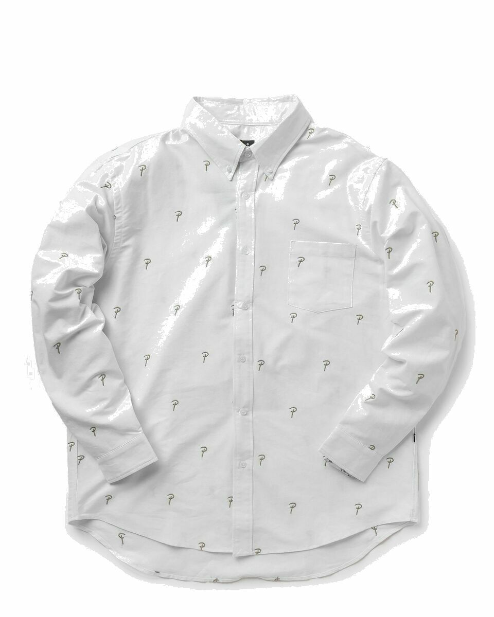 Photo: Patta Patta Oxford Longsleeve Shirt White - Mens - Longsleeves