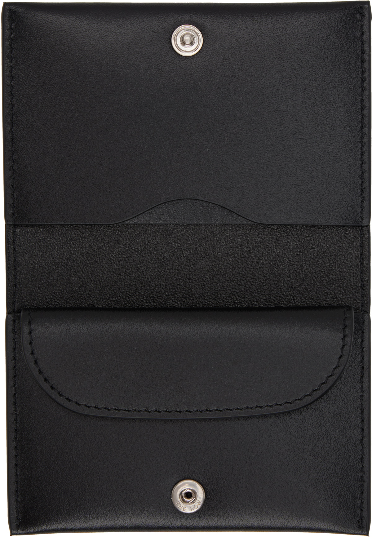 The Row Black Travel Credit Card Holder