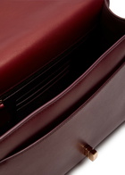 Gabriela Hearst Leonora Medium Leather top Handle bag - Bordeaux - One Size