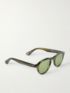 Garrett Leight California Optical - McNally Oval-Frame Acetate Sunglasses