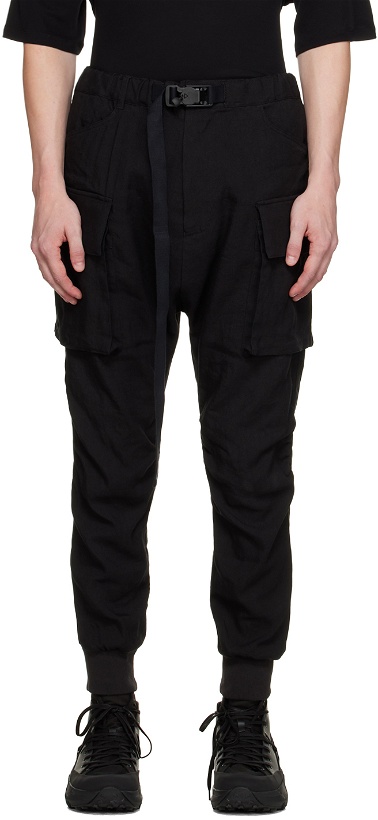Photo: The Viridi-anne Black Belted Cargo Pants