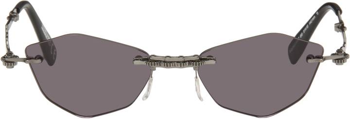 Photo: Kuboraum Gunmetal H48 Sunglasses