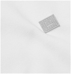 Acne Studios - Contrast-Trimmed Fleece-Back Cotton-Jersey Sweatshirt - White