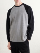 WTAPS - Ian Logo-Embroidered Cotton-Jersey T-Shirt - Gray