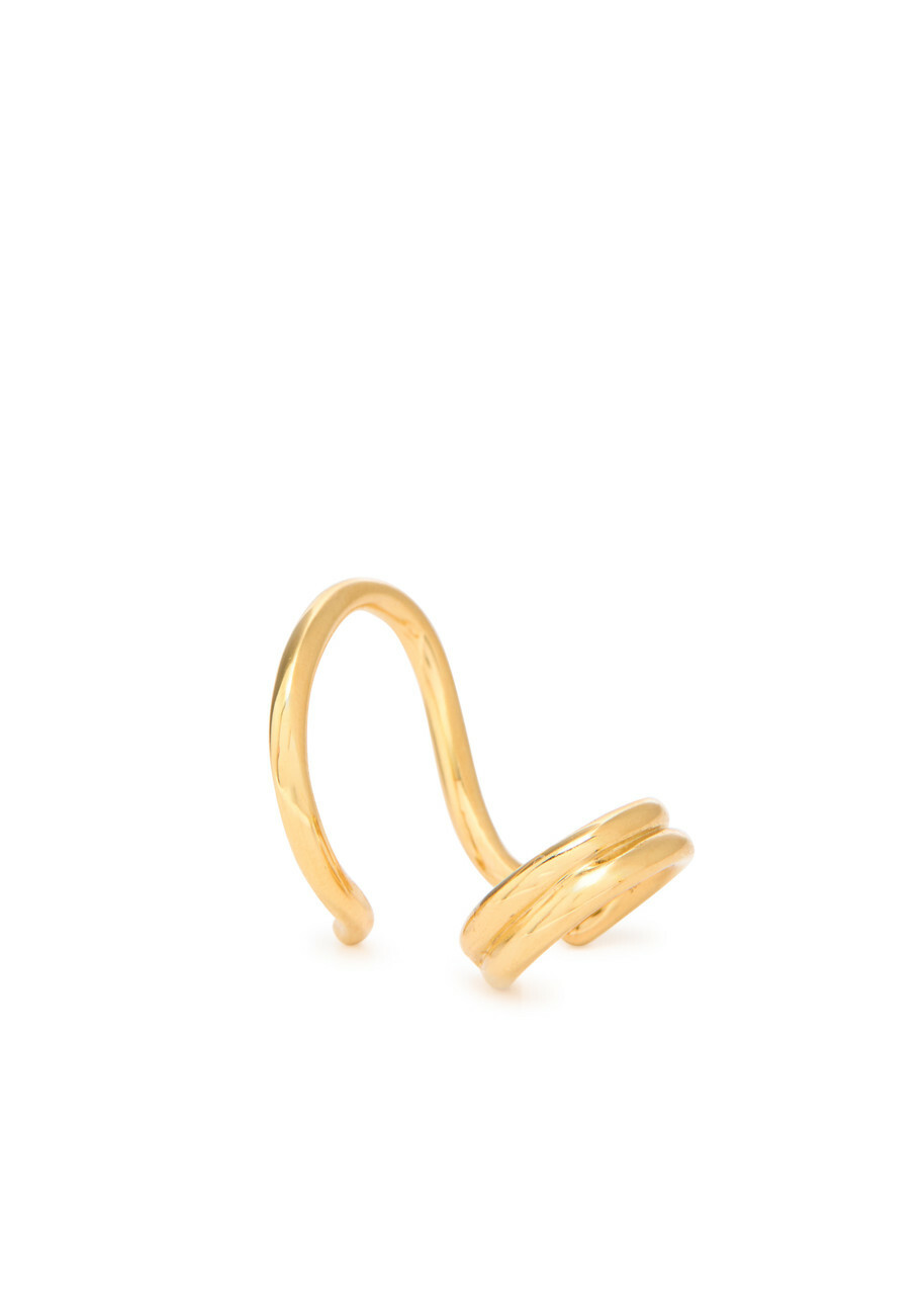 Otiumberg Sonder 14kt Gold Vermeil ear Cuff - One Size