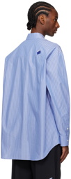 ADER error Blue Droptail Shirt