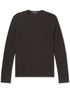 Rag & Bone - Collin Wool-Piqué Sweater - Brown