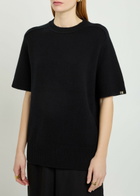 Extreme Cashmere N°454 Scott Cashmere-blend top - Black - One Size