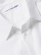 Comme des Garçons SHIRT - Printed Cotton-Poplin Shirt - White