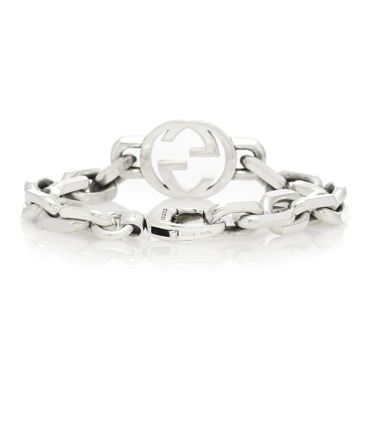 Gucci Interlocking G Silver Bracelet Gucci 3760