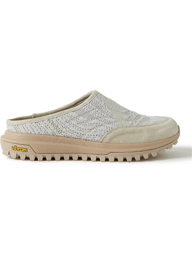 Photo: Diemme - Maggiore Suede and BYBORRE 3D Slip-On Sneakers - Neutrals