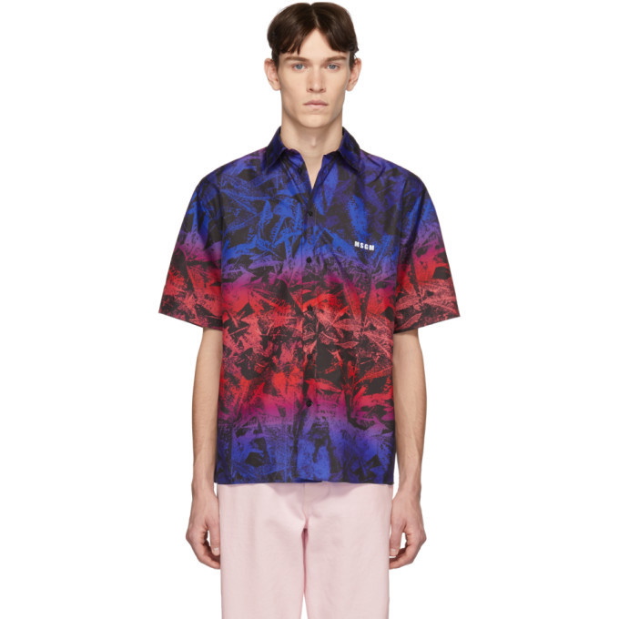 Photo: MSGM Black and Purple Logo Shirt