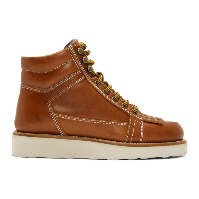 Photo: JW Anderson Brown Hiking Boots