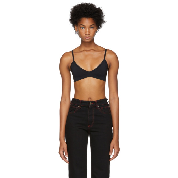 Photo: Helmut Lang Black Seamless Bra