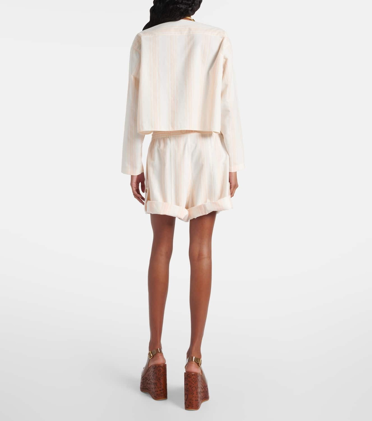 Chloé Striped shorts