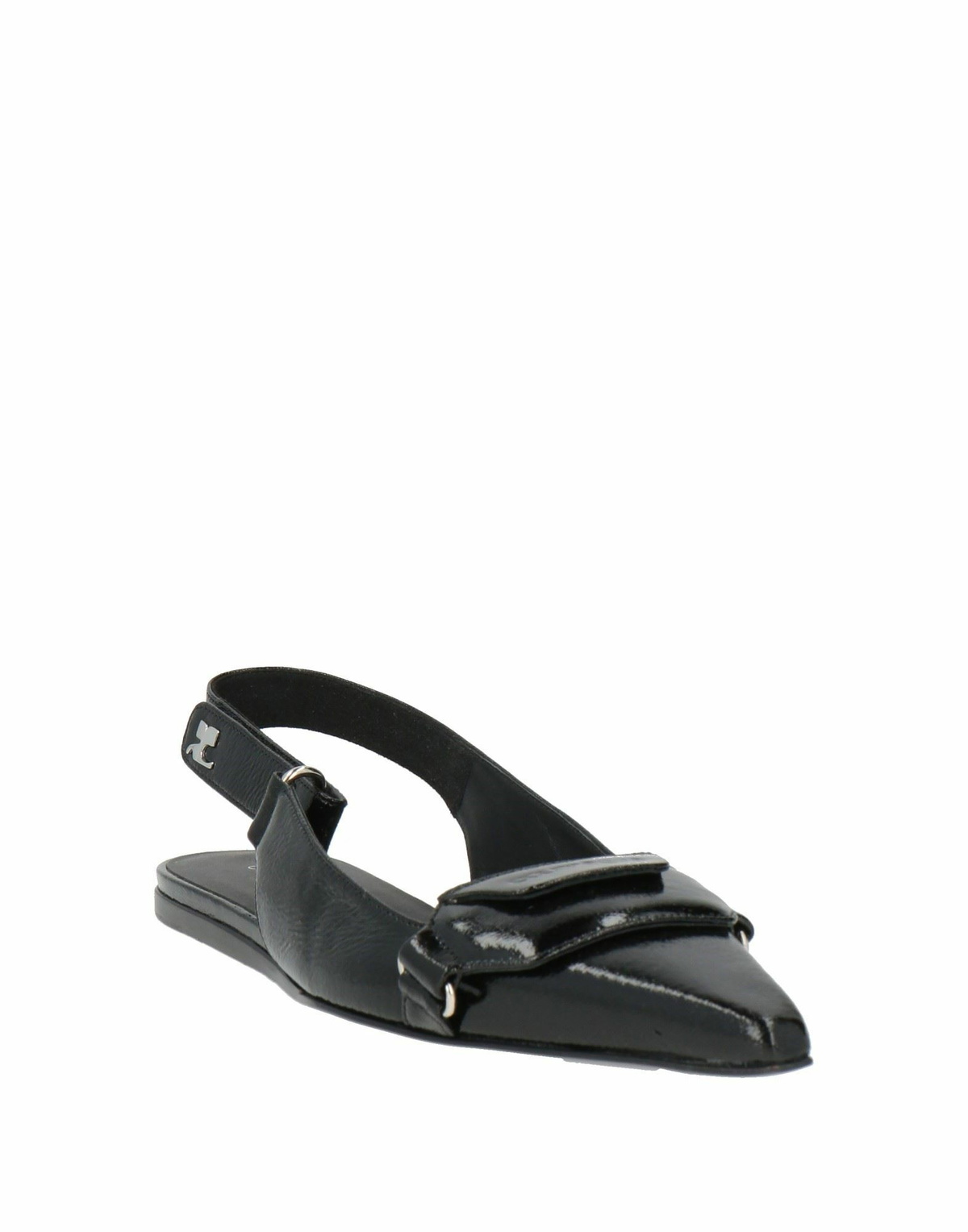 Courrèges Womens Ballet flats in Black