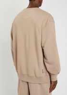 ON Club Logo Cotton-blend Sweatshirt Beige
