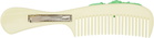 Ashley Williams Beige Flower Comb Hair Clip
