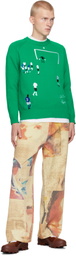 KidSuper Green Ronaldinho Edition Goal! Sweater